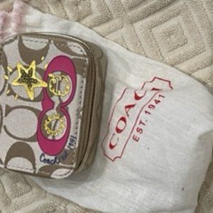 Coach NWT travel pill box